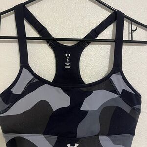 Under Armour Black Fitted Sports Bra